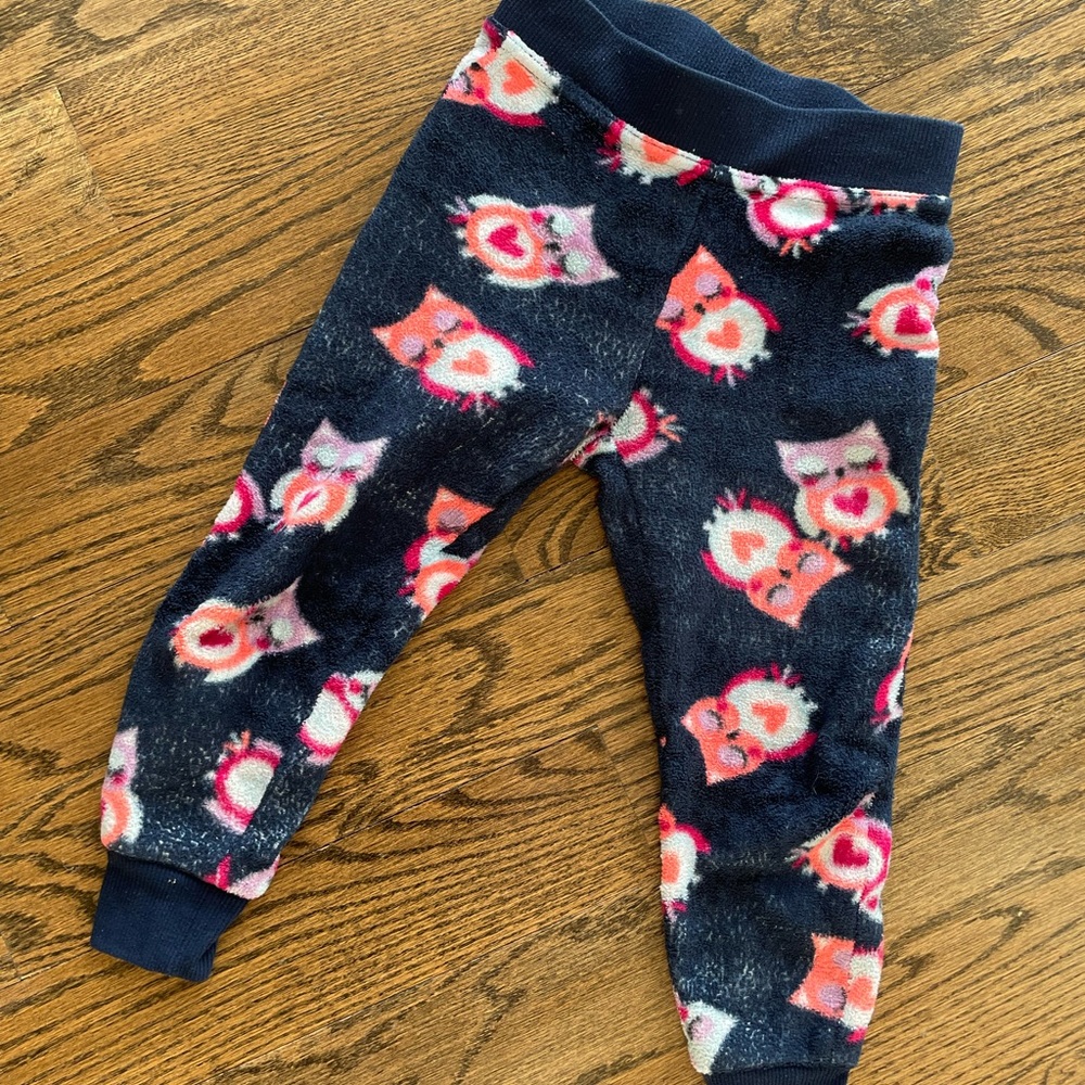 Size 4/5 Fleece Pajama Pants - Like New